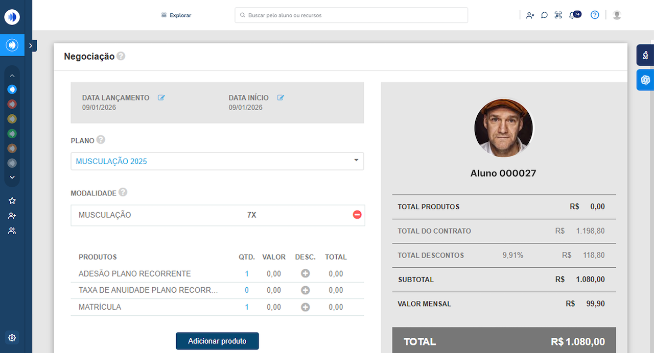 Imagem de marcação - Antes